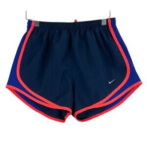 Nike Running Shorts Womens S Navy Blue Tempo Dri-FIT Athleisure Track Gym